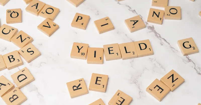 Scrabble tiles forming the word